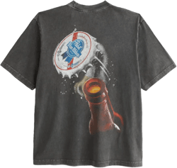 Pabst Blue Ribbon Vintage-Inspired Graphic Tee