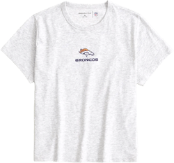 Short-Sleeve Denver Broncos Graphic Skimming Tee