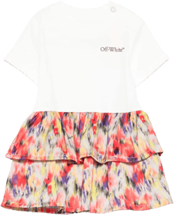 graphic-print dress 