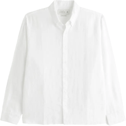 Linen Button-Up Shirt