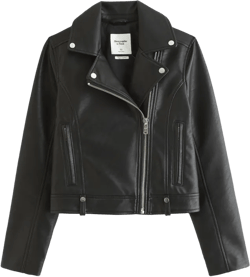 Vegan Leather Moto Jacket