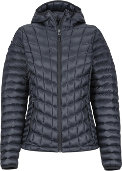 MARMOT Women's Featherless Hoody - Lightweight Down-Alternative Puffer Jacket with Hood X-Small Black