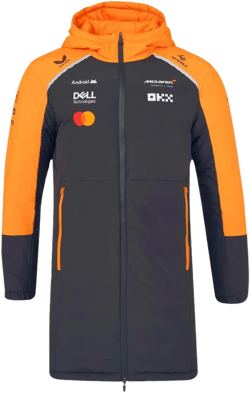 Castore McLaren F1 2025 Team Longline Padded Jacket (3XL)