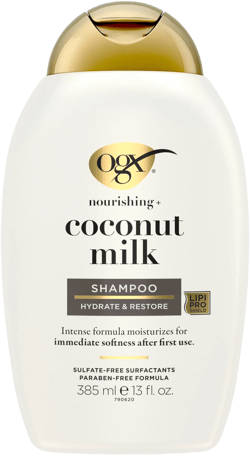 OGX Nourishing + Coconut Milk Moisturizing Hair Shampoo, 13 fl. oz