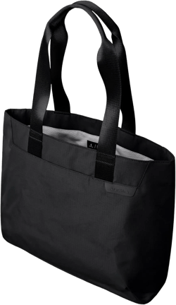 ALPAKA Elements Tote Bag 14.5L - Travel Totes with Lightweight, Foldable, Self-Standing, 8 Internal Pockets, Magnetic Suction Black/Grey