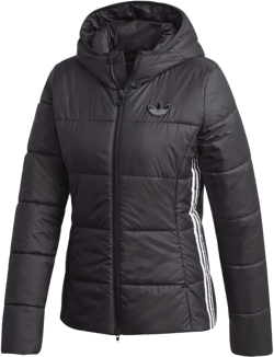 adidas Originals Slim Puffer Jacket Black XS