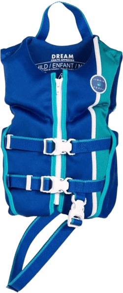 Navy/Aqua CGA Life Jacket by Liquid Force
