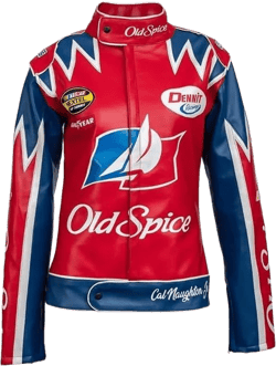 Bobby Women Jacket Old Ricky Bobby Racing Wonder Red Spice Nights Faux Leather Jacket