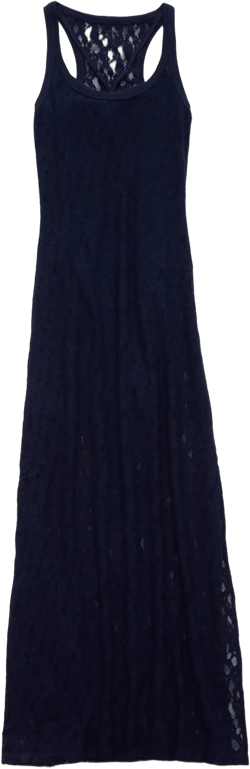 Aerie Vintage Lace Maxi Dress
