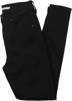 Levi's Women's Black Mile High High Waist Ankle Skinny Jeans