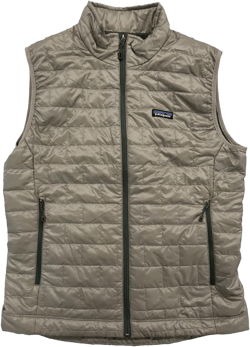 Patagonia Men's Nano Puff Lightweight Insulated Vest (US, Alpha, Large, Regular, Regular, Seabird Grey) : Clothing, Shoes & Jewelry