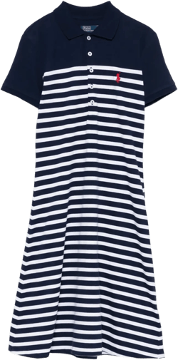 striped mini dress