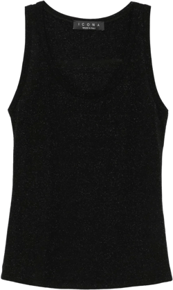lamé tank top