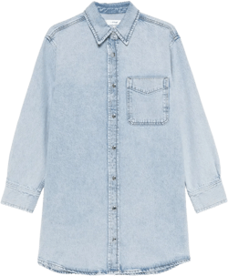 denim shirt dress