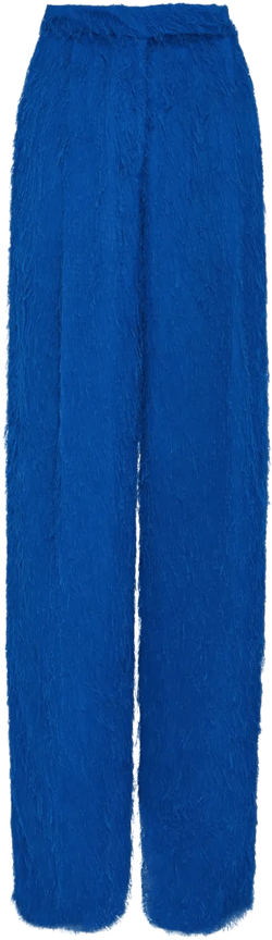 fringe fil-coup� wide-leg trousers