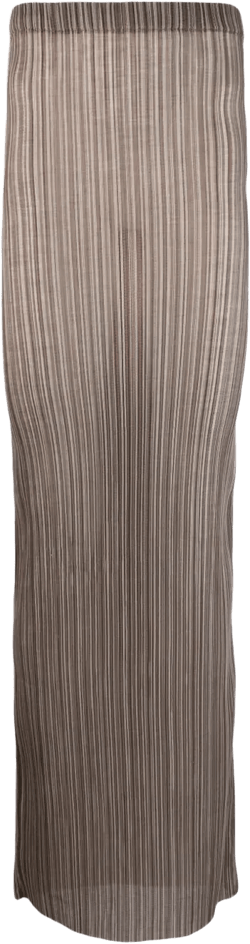 striped maxi skirt