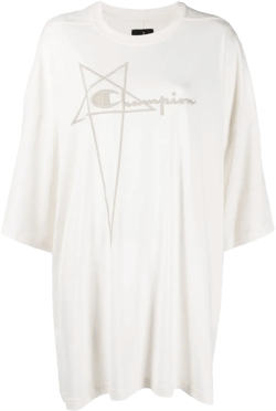logo-embroidered cotton T-shirt