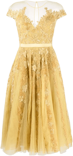embroidered midi dress