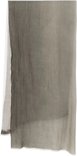 dip-dye cashmere scarf
