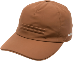 logo-embroidered cap