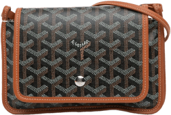 2020 Goyardine Plumet Pocket Wallet crossbody bag