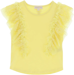 ruffle-detailing T-shirt 