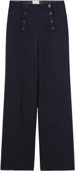 flared sailor trousers