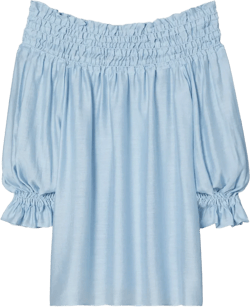 ruffled tunic