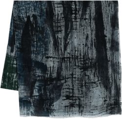 graphic-print scarf