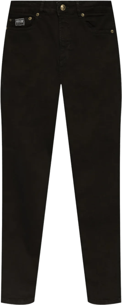 logo-patch jeans