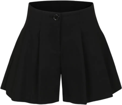 high-waisted shorts