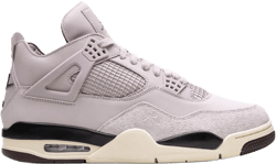 x A Ma Manière Air Jordan 4 "Fossil Stone" sneakers