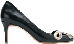 leather pumps