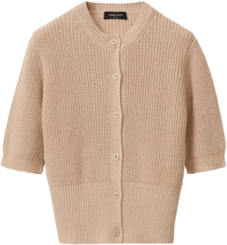 ribbed cardigan