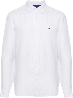 dyed linen shirt