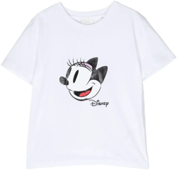 x Disney cartoon-print cotton T-shirt