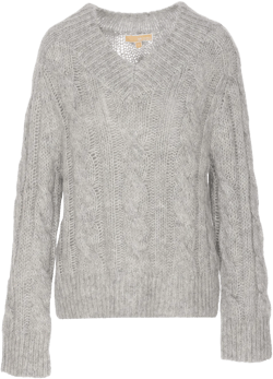 cable-knit sweater 
