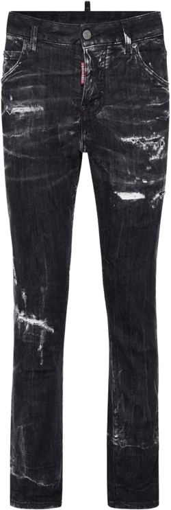 distressed skinny jeans