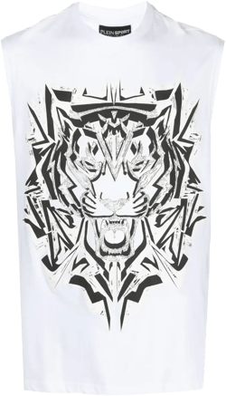 Thunder Tiger cotton tank top