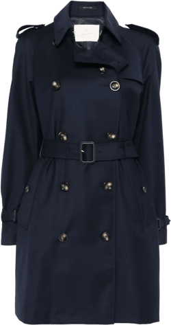 virgin wool trench coat