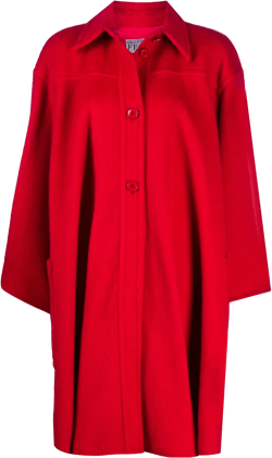 1980s wool cape coat