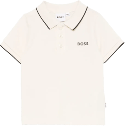 logo-embroidered polo shirt