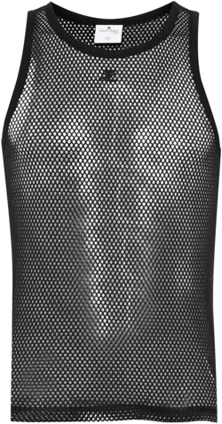 logo-patch mesh top