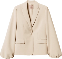 Crêpe jacket