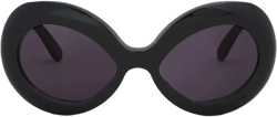 oversized-frame sunglasses