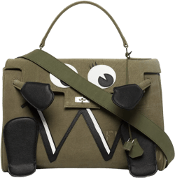 x Dr. Woo doll tote bag