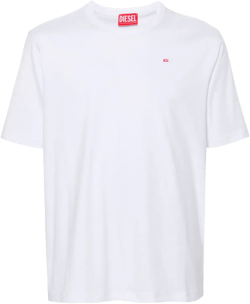 logo-embroidered T-shirt