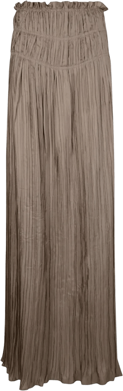 silk maxi skirt