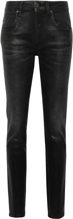 mid-rise skinny jeans 