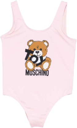 Teddy Bear-print swimsuit